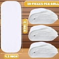 thumbnail image 3 of 30 Pack Reusable Toilet Paper Towels No Tear Bidet Towels Washable Toilet Paper Bulk Paperless Rolls Cotton Treadmill Family Cloth Wipes (White), 3 of 5