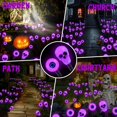 thumbnail image 3 of Luces solares FENSAN para Halloween y exteriores, paquete de 4 unidades, 32 LED, color morado, 3 of 6