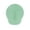 Green Ellipse, variant on Kmxyo Silicone Cleansing Brush Moderate Soft Compact Comfortable Universal Blackhead Removal Lightweight Facial Massage Cleansing Brush