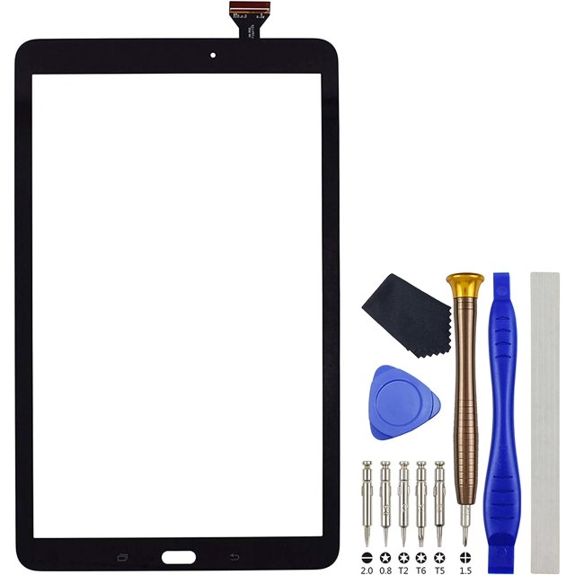 SM-T560 Tablet Touch Digitizer Screen Replacement for Samsung Galaxy Tab E 9.6 Black 9.6" with Free Tool Kit