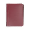 Samsill Leather Padfolio with Contrast Stitching