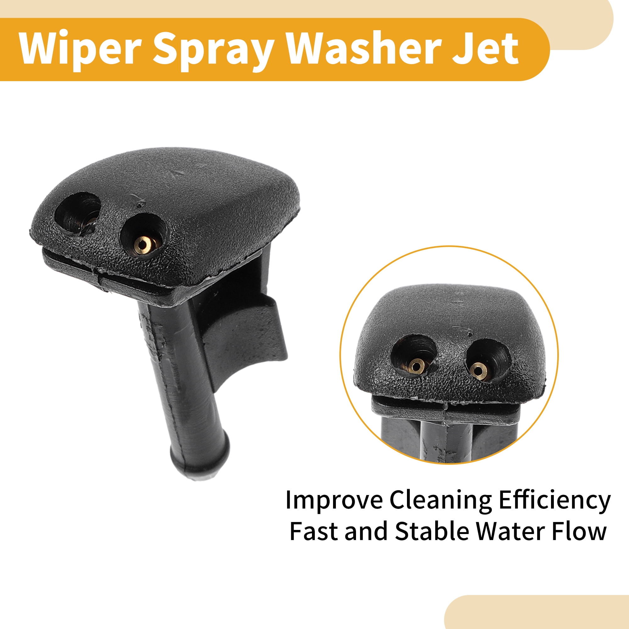 Unique Bargains Windshield Washer Nozzle Kit for BMW 3 Series (E36) 1990-2000