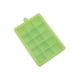 thumbnail image 2 of Moldes para bandejas de cubitos de hielo para el hogar con tapa Yuarrent cubos cuadrados reutilizables de silicona congelador Cocina y Comedor Verde, 2 of 6