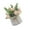 Pink, variant on Faux Rose Flowers with Pots for Indoor Decoration Artificial Flower Potted Plant for Living Room Bedroom or Party Use
