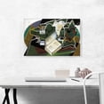 thumbnail image 2 of ARTCANVAS Book Pipe And Glasses 1915 Canvas Art Print by Juan Gris - Size: 26" x 18" (1.50" Deep), 2 of 9