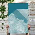 thumbnail image 5 of Idea4wall Geometric Canvas Wall Art Abstract Painiting Canvas Prints Modern Home Wall Decor, 32"x48", 5 of 5