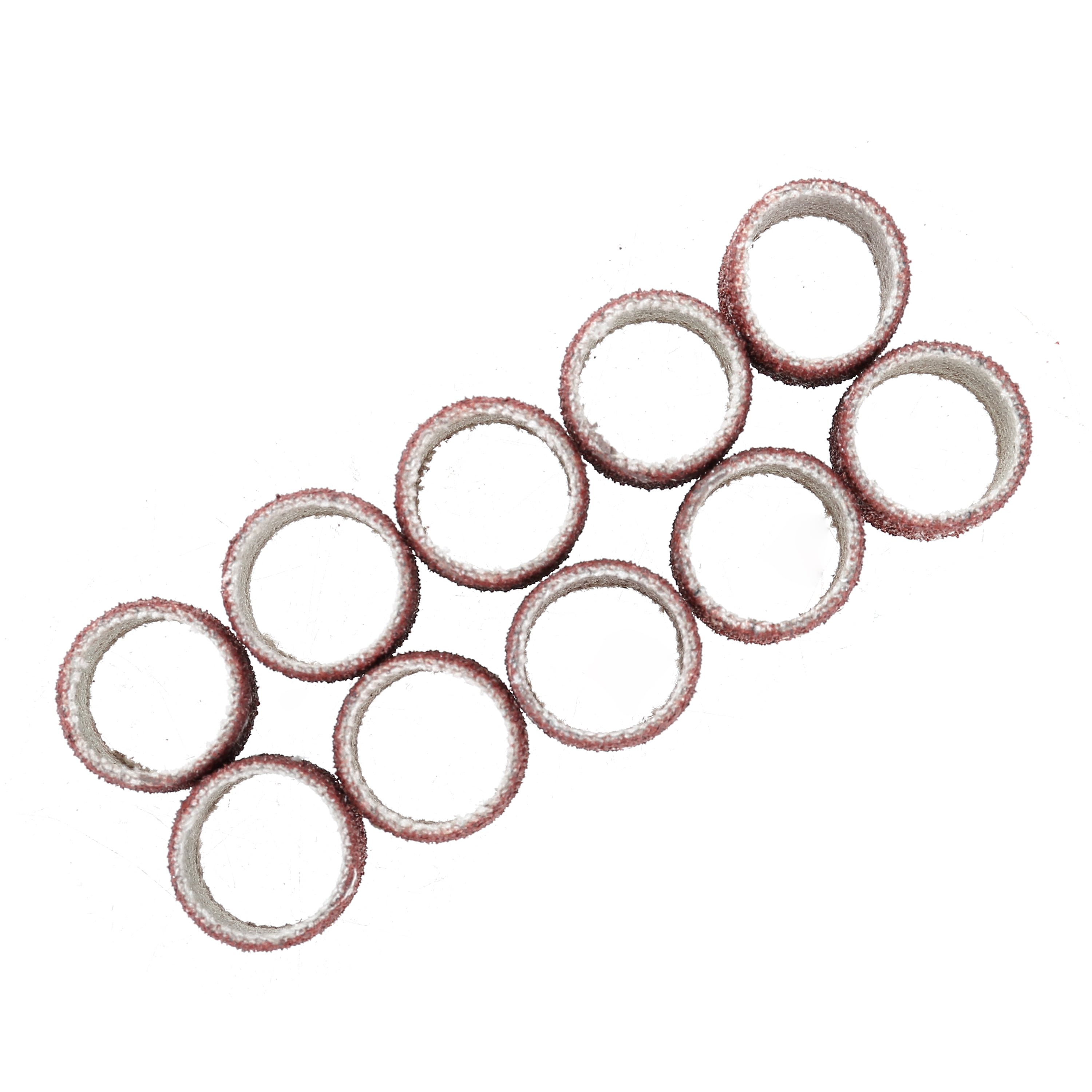 Hyper Tough 10 Piece Rotary Sanding Sandpaper Bands (60 Grit), 10 Product Net Content Quantity