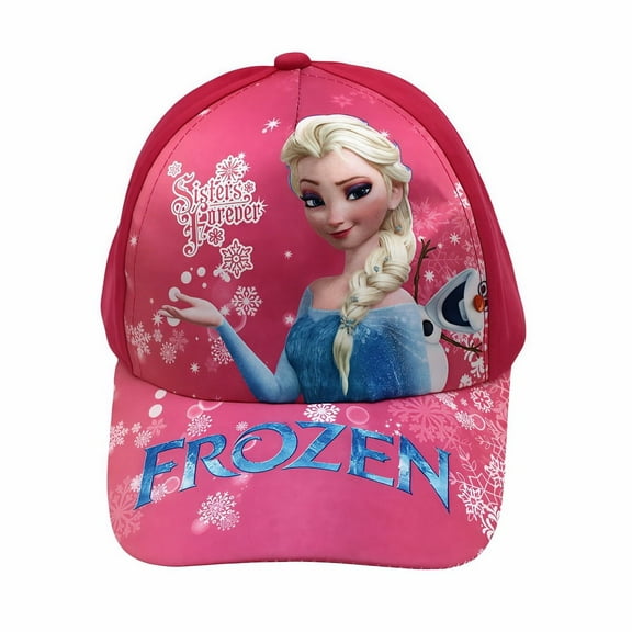 Snow Princess Elsa Adorable Anime Themed Baseball Cap - Fun CartoonGraphics, Comfortable Fit for Anime Fans