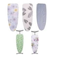 thumbnail image 4 of Extra Wide Ironing Board Cover 58x19 inch, Drawstring Replacement, Heat Resistant Cotton, Multiple Patterns - Grey Arrow, Banana Leaf, Dandelion, Rose, Daisy, 4 of 5