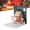 Style E, variant on BOKYAN 3D Pop-Up Christmas Greeting Card Special Decorative Paper Envelope Sticker Business Gift Holiday Decor Style E, 4.72 inches / 12 cm