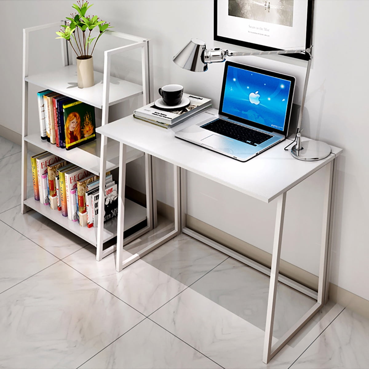 Складной письменный стол rf210301 Mila Foldable Desk (Sonomo-White)