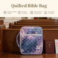 thumbnail image 6 of ZUXONGSY Eagle Cherry Blossom Print Bible Cover for Women Portable Bible Protective Carrier Portable Journal Case with Pen Holder ChuZU Bag for Daily Commuter, 6 of 7
