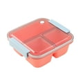 thumbnail image 1 of EDHITNR Clearance Student Lunch Box Microwaveable Worker Sealed Portable Fresh Compartment Lunch Box Black and Friday Deals, 1 of 6