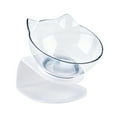 thumbnail image 1 of Bol Surélevé pour Chat avec Design Incliné pour une Alimentation Confortable et un Nettoyage Facile, Gamelle pour Animal, 1 of 4