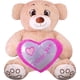 thumbnail image 1 of Pelucheria Oso Rechoncho Beige ILY con corazon Rosa, 1 of 5