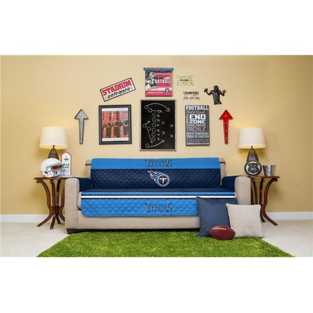 Pegasus Sports NFLFP-TITAN-4S NFL Tennessee Titans Furniture Protector