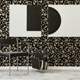thumbnail image 5 of Tempaper Mod Geo Metallic Black Peel and Stick Wallpaper, 20.5" x 16.5', 5 of 8