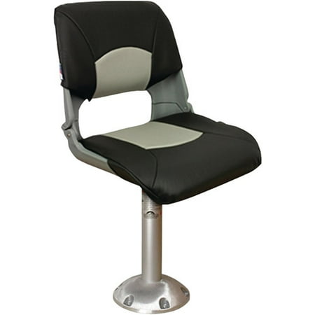 - Springfield Skipper Chair Package (Includes Seat with Cushions, Pedestal and Floor Base and Locking Swivel)