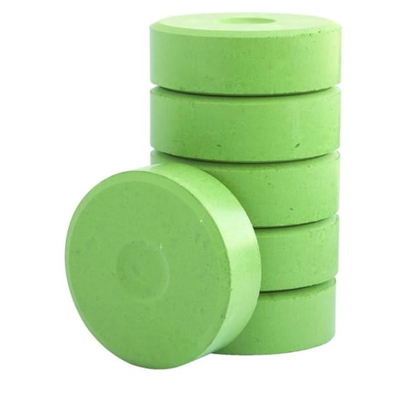 Richeson Tempera Cake Refill 6-Count Leaf Green