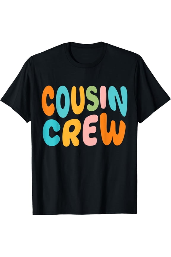 Cousin Crew 2025 Vacation Family Boy Girl Toddler Match T-Shirt