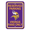 thumbnail image 1 of Minnesota Vikings Plastic Parking Sign - Reserved Parking, 1 of 1