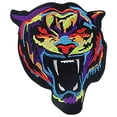 thumbnail image 1 of 1pcs Colour Embroidered Tiger Head Cloth Paste High-End Decals Garment Accessories Embroidery DIY Sewing Patch(Style B), 1 of 2