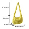 thumbnail image 1 of Bolso cruzado acolchado para mujer, bandolera plisada con burbujas y nube, grande, de diseñador, fruncido, 2023, 1 of 4