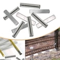 thumbnail image 4 of 10 conectores de rieles para trenes modelo, placas de unión, fáciles de instalar, materiales de diseño resistentes Escala HO, 4 of 9
