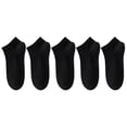 thumbnail image 5 of Women's Pure Cotton Short Socks Thin Breathable Anti Odor Casual Summer Sports, 5 of 5