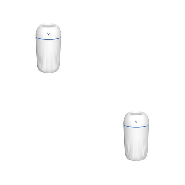 Difusor de aroma Advancent Mini humidificador Recargable Suministros para el hogar Blanco 2Conjunto