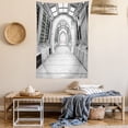 thumbnail image 2 of Outer Space Decor Tapestry, Spacelaunch View with Hypertech Energy Stellar Extra Solar Nuclear Trip Image, Wall Hanging for Bedroom Living Room Dorm Decor, 40W X 60L Inches, White, by Ambesonne, 2 of 5