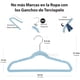 thumbnail image 2 of MAGMALIFE 50 Ganchos de Terciopelo para Ropa Infantil, Gancho Plateado Giratorio de 360 Grados, Adecuado para Todo Tipo de Ropa, Antideslizante, 35 cm de Largo (Azul), 2 of 8