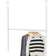 thumbnail image 1 of Barra para colgar en el armario, sencilla, ajustable, blanca, 1 of 6