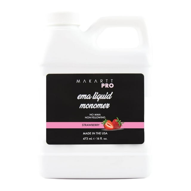 Monómero acrílico para uñas MakartPro con aroma a fresa, 480 ml