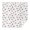White Cow Heart-1, variant on White Cow Heart Pattern Square Tablecloth,Waterproof Square Table Cover,Wipeable Spillproof Washable Table Cover for Home Kitchen Party Decor 42"X42"(107x107cm)
