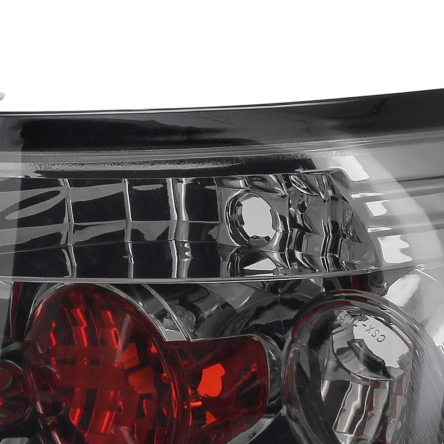 Spec-D Tuning Smoke Tail Lights Compatible with 2006-2011 Honda Civic Coupe 2 Door, Left + Right Pair Assembly
