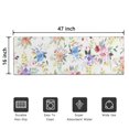 thumbnail image 5 of Pioneer Flower Floral Print Pattern Door Rugs,Washable Non Slip Door Mats Indoor,Decorative Door Mats,Entry Mat Indoor for Entrance,Bedroom,Kitchen,Bathroom,16"x47", 5 of 6