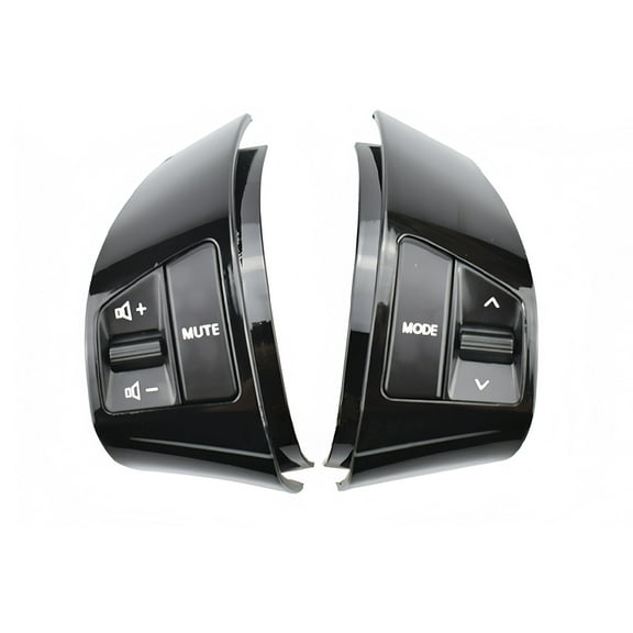Steering Wheel Cruise Control Switch Volume Adjustment Switch Button For Hyundai Elantra 2008-2016 Multifunction Audio Contro Button 96700-0Q500 96700-0Q510-6key-black