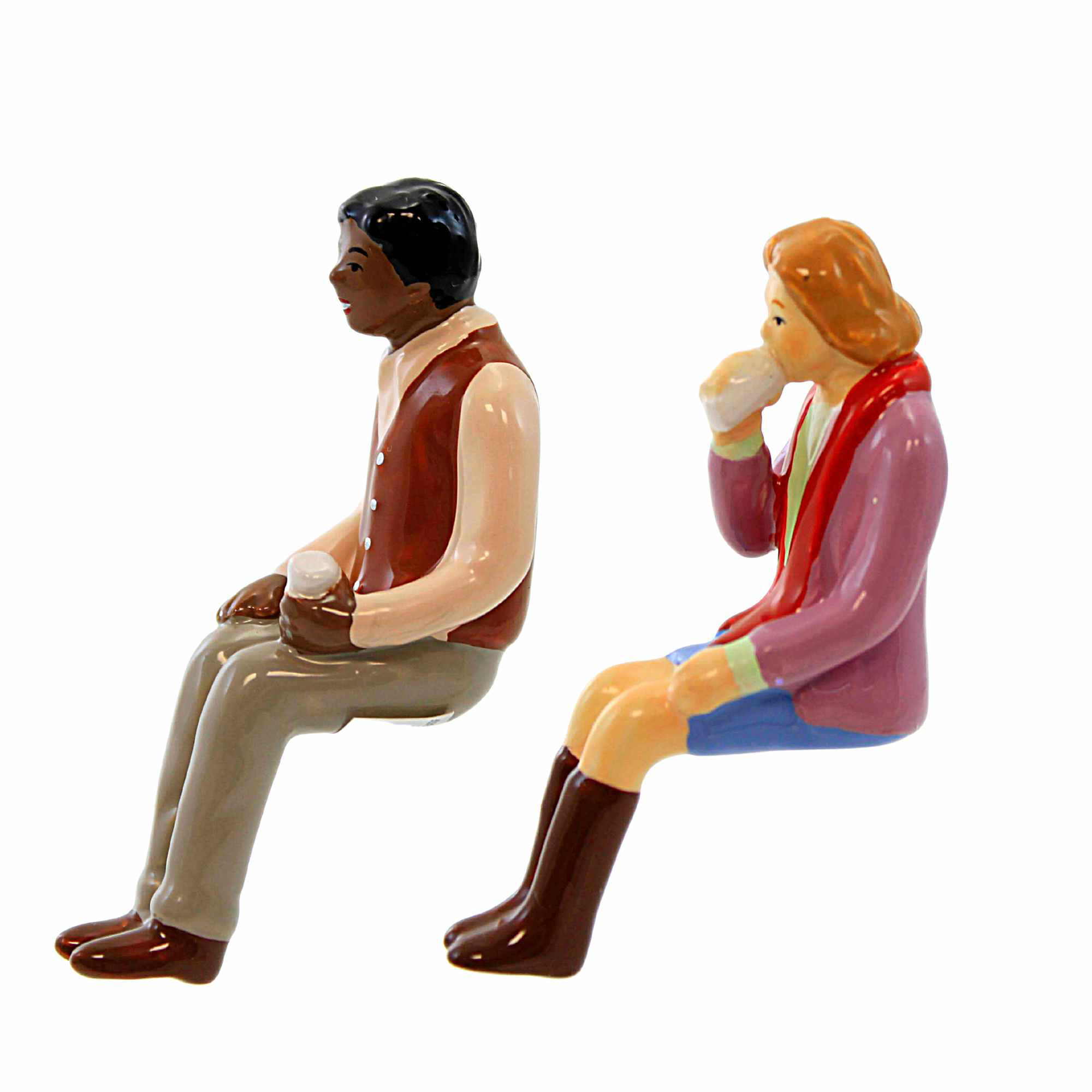 Department 56 Villages Village Hipsters - Three Figurines 3.5 Inch, Ceramic - Original Snow Village 6011431