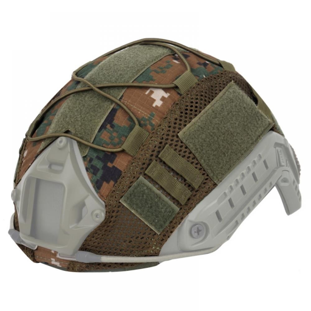 Auitable for Fast/MH/PJ Fast Helmet Tactical Helmet Cover Fast Helmet Camouflage Cover No Helmet 