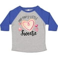 thumbnail image 3 of Inktastic Pop Pop's Little Sweetie with Pink Heart Cookie Boys or Girls Toddler T-Shirt, 3 of 5