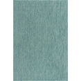 thumbnail image 2 of Rugs.com Outdoor Solid Collection Rug – 4' x 6' Aquamarine Flatweave Rug Perfect For Entryways, Kitchens, Breakfast Nooks, Accent Pieces, 2 of 3