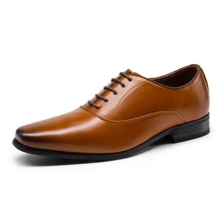 Bruno Marc Mens Dress Shoes Bussiness Formal Oxfords Wesley Lace Up Soft Plain-Toe