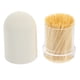 thumbnail image 3 of juego de palillos de madera desechables para el cuidado bucal (amarillo claro), 3 of 7