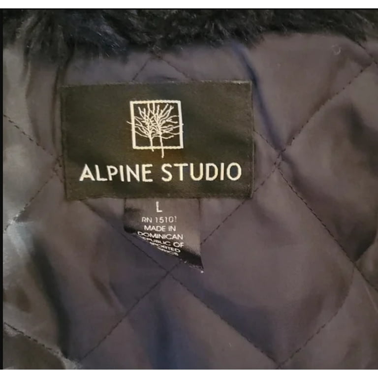 Alpine studio faux fur coat hot sale