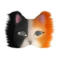 thumbnail image 2 of DIY Cats Face Mask Kit Includes Blank Cats Mask Faux Fabric And Plastic Mesh For Holiday Decorations, 2 of 8