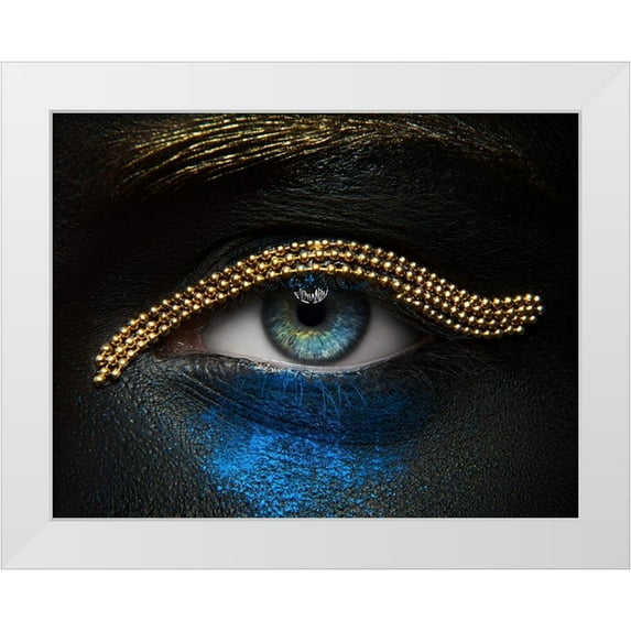 Malikov, Alex 18x15 White Modern Wood Framed Museum Art Print Titled - Macro beauty