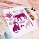 thumbnail image 3 of Hugtrwg Troqueles Corte Papel Modelo Tigre Animal Molde Sello Silicona Transparente (C), 3 of 9