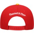 thumbnail image 4 of Youth Mitchell & Ness Red Kansas City Chiefs Team Two-Tone Snapback Hat, 4 of 4