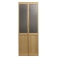 thumbnail image 2 of Pinecroft Rain Half Glass Bifold Door, 24-in. x 80-in., Unfinished, 2 of 6